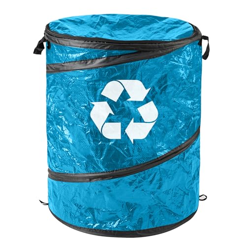 Wakeman Pop Up Collapsible Outdoor Trash Can