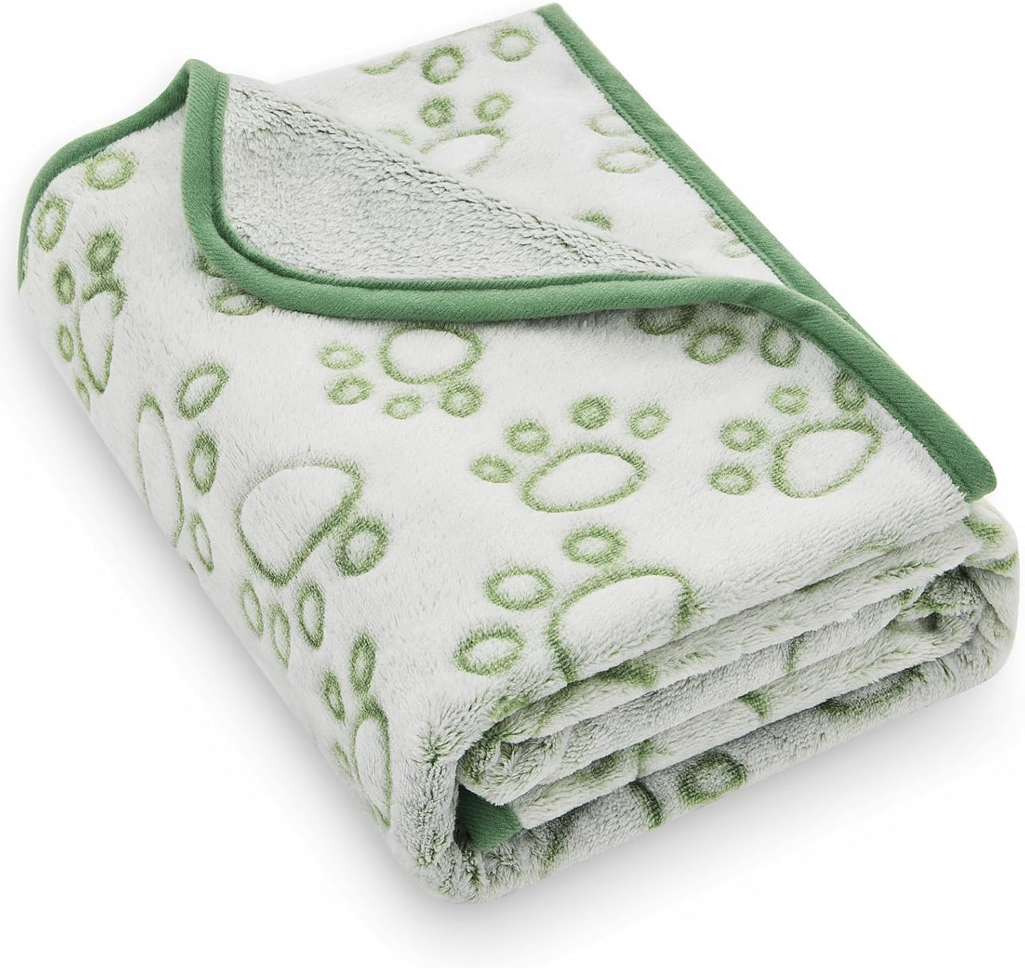 Waterproof Dog Blanket | Soft Sherpa Fleece Pet Throw for Dogs & Cats | Washable Couch & Furniture Protector 25x35