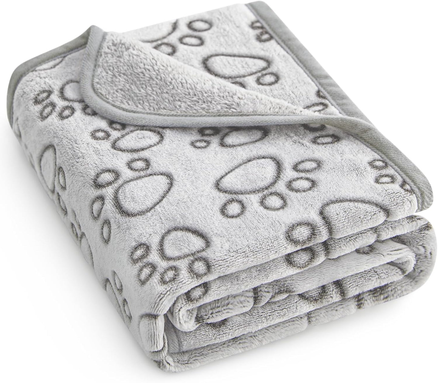 Waterproof Dog Blanket | Soft Sherpa Fleece Pet Throw for Dogs & Cats | Washable Couch & Furniture Protector 25x35