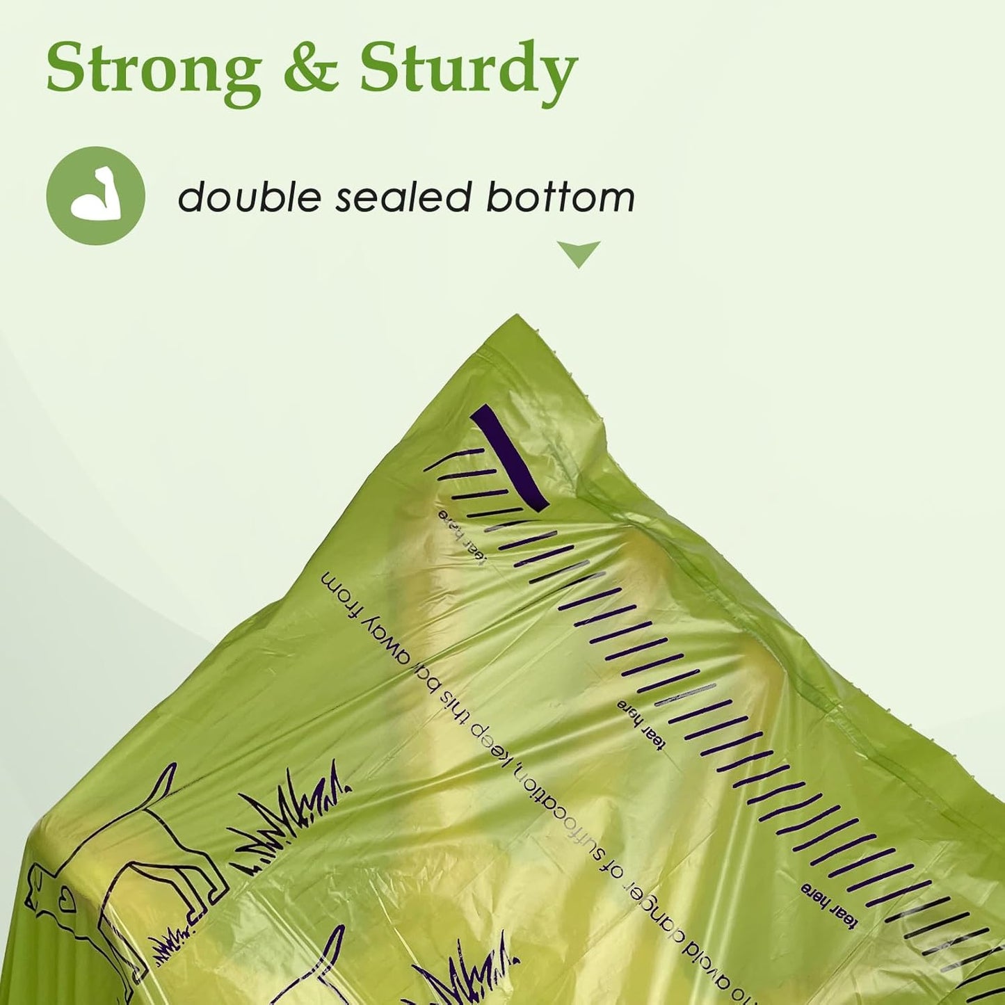 Dog Poop Bags 240 Count | Leakproof Lavender Scented Waste Bags Strong & Durable for Dogs & Cats