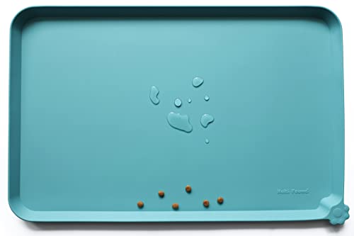 Hoki Found Waterproof Silicone Pet Feeding Mat Non-Slip Tray