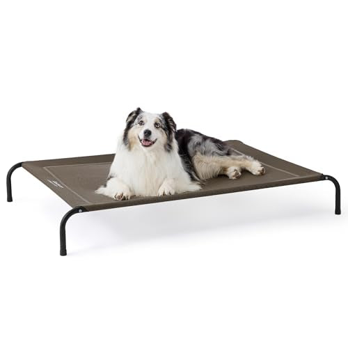 Bedsure Elevated Cooling Pet Cot Breathable Teslin Mesh