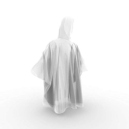 Hagon PRO Disposable Rain Ponchos for Adults 5 Pack