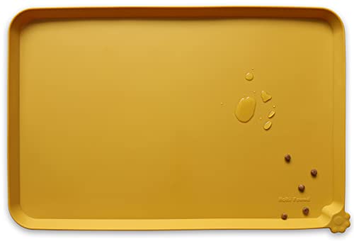 Hoki Found Waterproof Silicone Pet Feeding Mat Non-Slip Tray