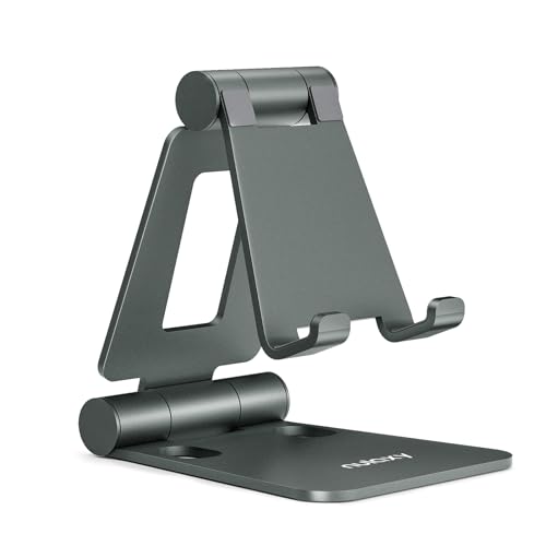 Nulaxy A4 Dual Folding Adjustable Desktop Cell Phone Stand
