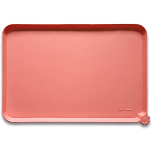 Hoki Found Waterproof Silicone Pet Feeding Mat Non-Slip Tray