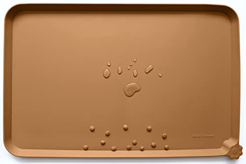 Hoki Found Waterproof Silicone Pet Feeding Mat Non-Slip Tray