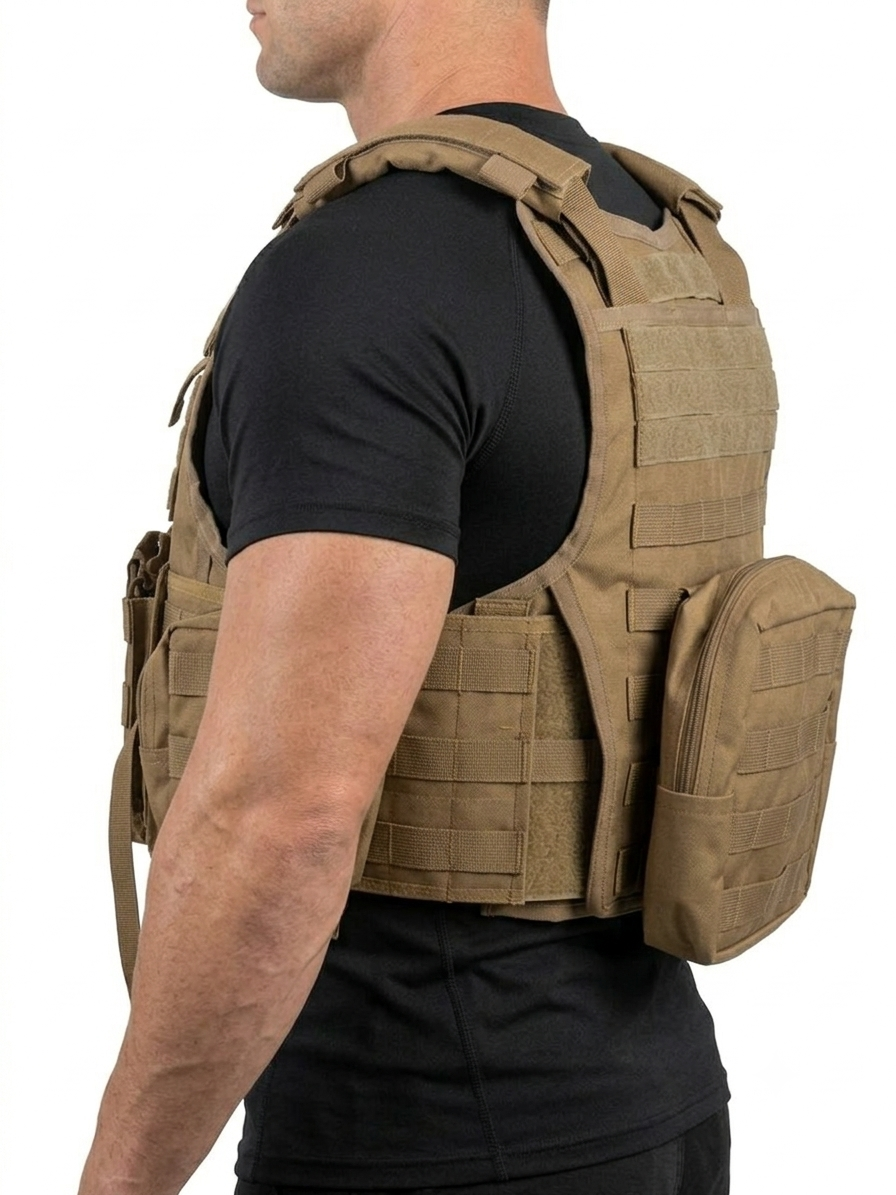 Specter Defense Mil Model 1 Plate Carrier Coyote Brown