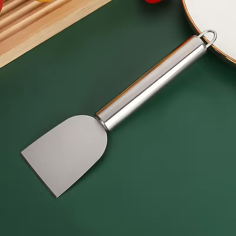 Multi-Purpose Stainless Steel Cleaning Scraper for Home and Kitchen Silver