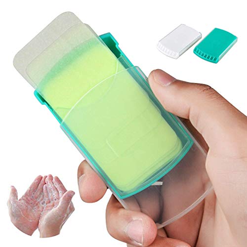 HongyiTime Portable Hand Washing Soap Sheets for Camping Travel