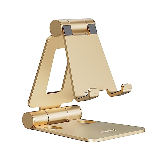 Nulaxy A4 Dual Folding Adjustable Desktop Cell Phone Stand