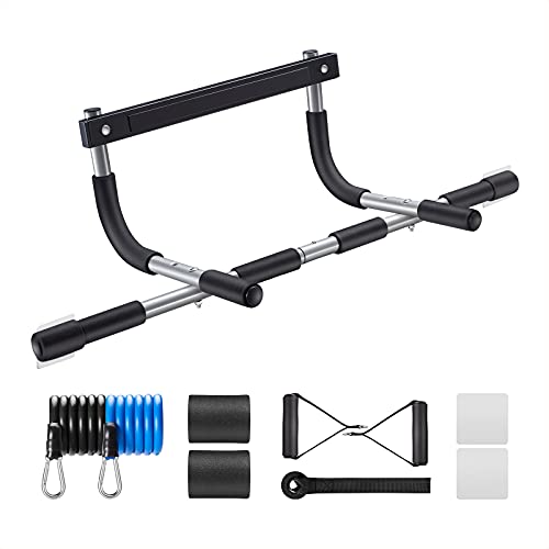 Ally Peaks Doorway Pull-Up Bar Heavy-Duty Alloy Steel Multi-Grip