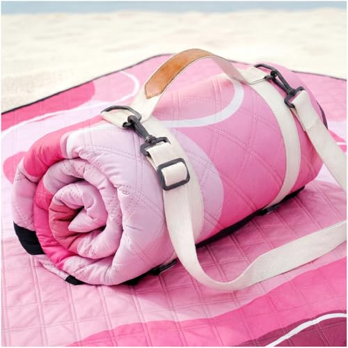 Genovega Waterproof Picnic Blanket 80x80 Inch Outdoor Camping Mat