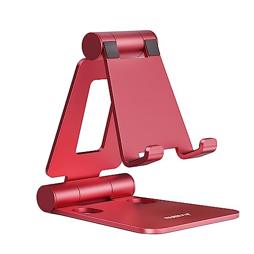 Nulaxy A4 Dual Folding Adjustable Desktop Cell Phone Stand