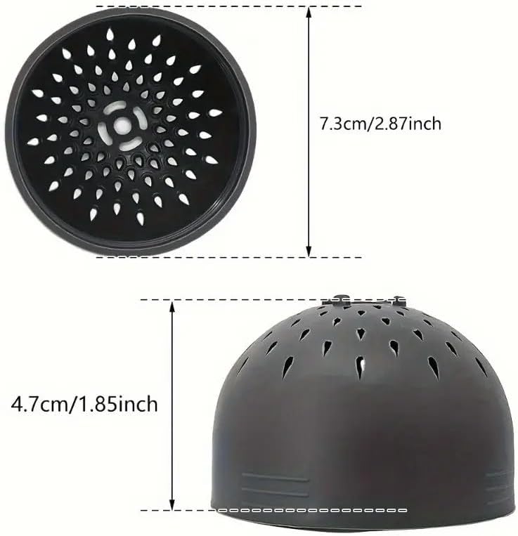 Multi-Use Silicone Can Strainer Mini Colander Tool Gray