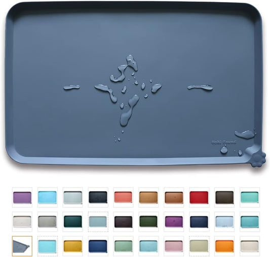 Hoki Found Waterproof Silicone Pet Feeding Mat Non-Slip Tray