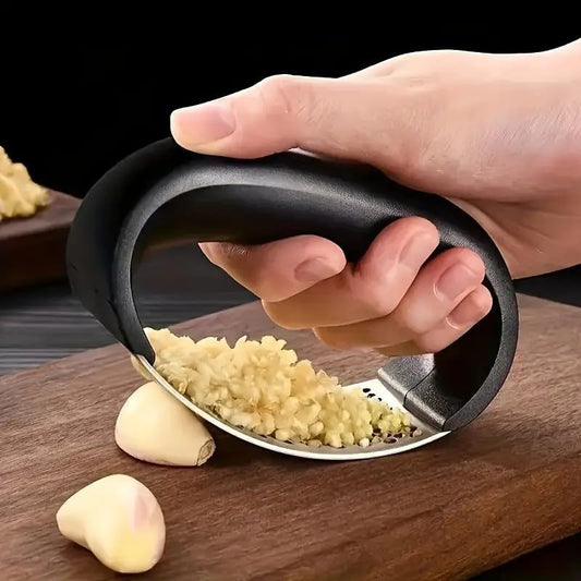 Stainless Steel Garlic Rocker Press Heavy Duty Dishwasher Safe