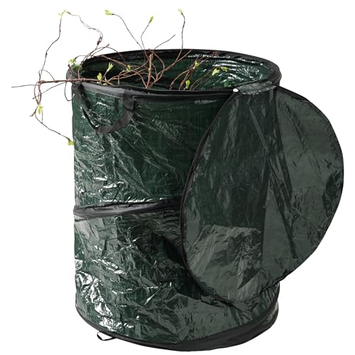 Wakeman Pop Up Collapsible Outdoor Trash Can