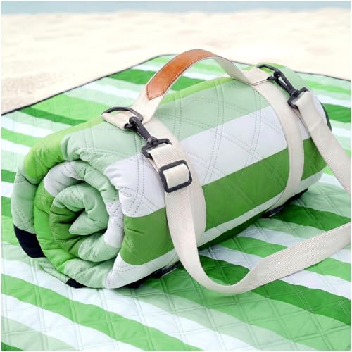 Genovega Waterproof Picnic Blanket 80x80 Inch Outdoor Camping Mat