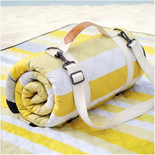Genovega Waterproof Picnic Blanket 80x80 Inch Outdoor Camping Mat