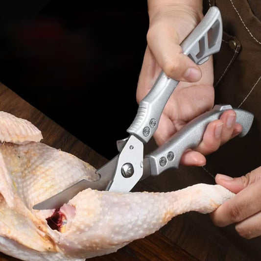 Heavy Duty Stainless Steel Kitchen Shears with Safety Lock