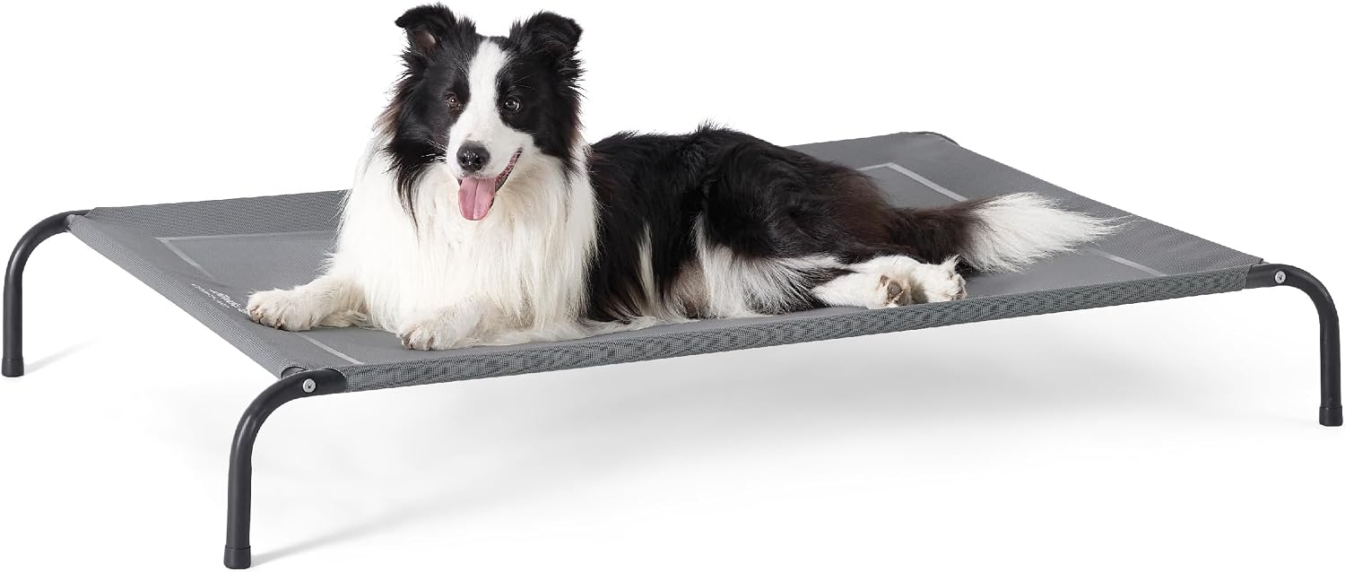 Bedsure Elevated Cooling Pet Cot Breathable Teslin Mesh