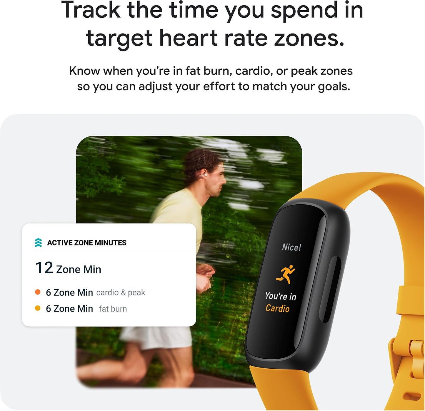 Fitbit Inspire 3 Health & Fitness Tracker with Stress Management
