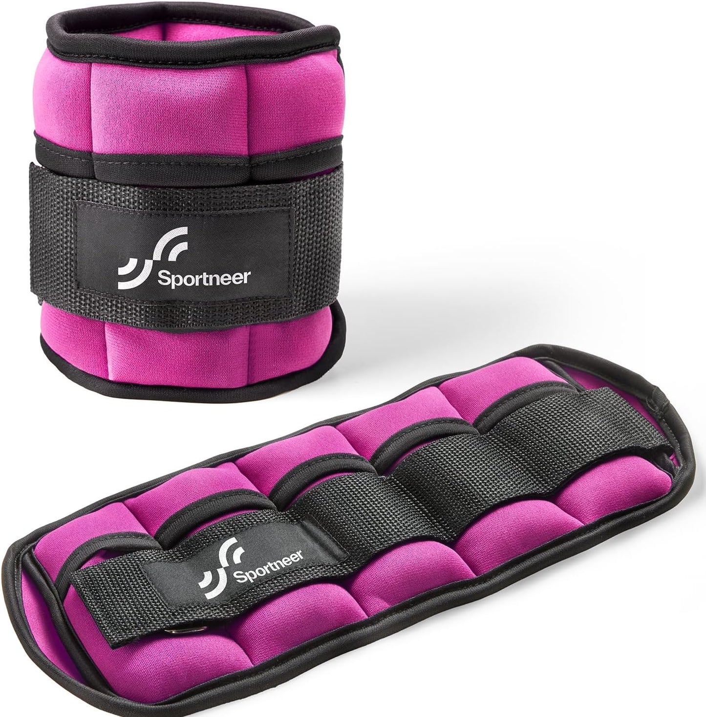 Sportneer Adjustable Ankle Weights Set 2-10 lbs 1 Pair